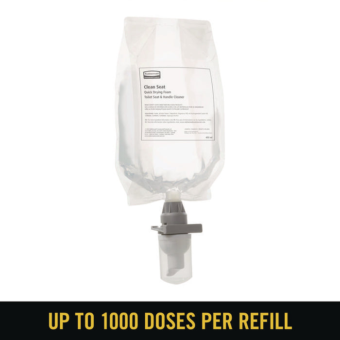 TC Clean Seat Foaming Refill, Unscented, 400 mL Box, 12/Carton
