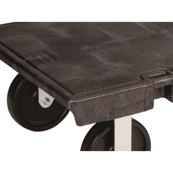 Platform Truck, 2,000 lb Capacity, 24 x 48 x 7, Black