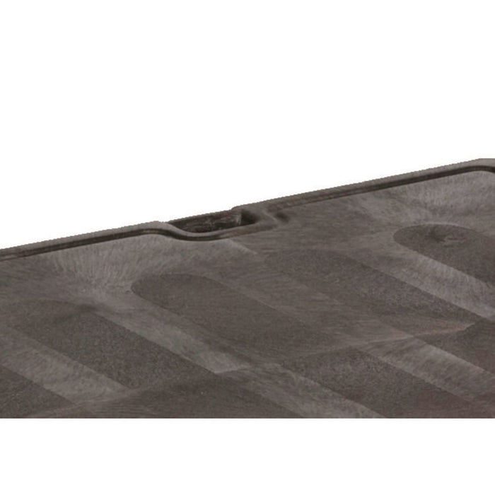 Platform Truck, 2,000 lb Capacity, 24 x 48 x 7, Black