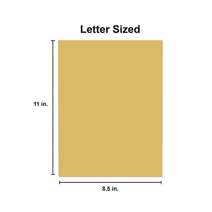 Deluxe Colored Paper, 20 lb Bond Weight, 8.5 x 11, Goldenrod, 500/Ream