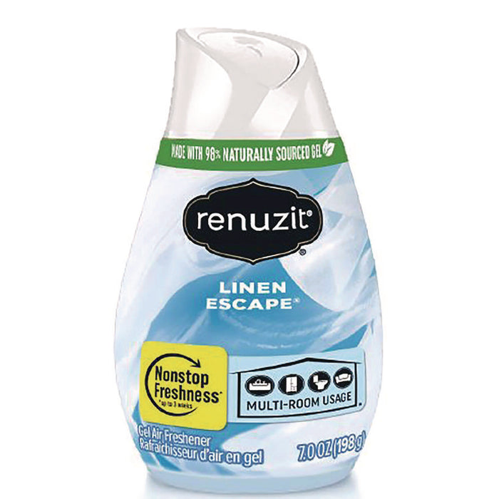 Adjustables Air Fresheners, Linen Escape, 7 oz Cone, 12/Carton