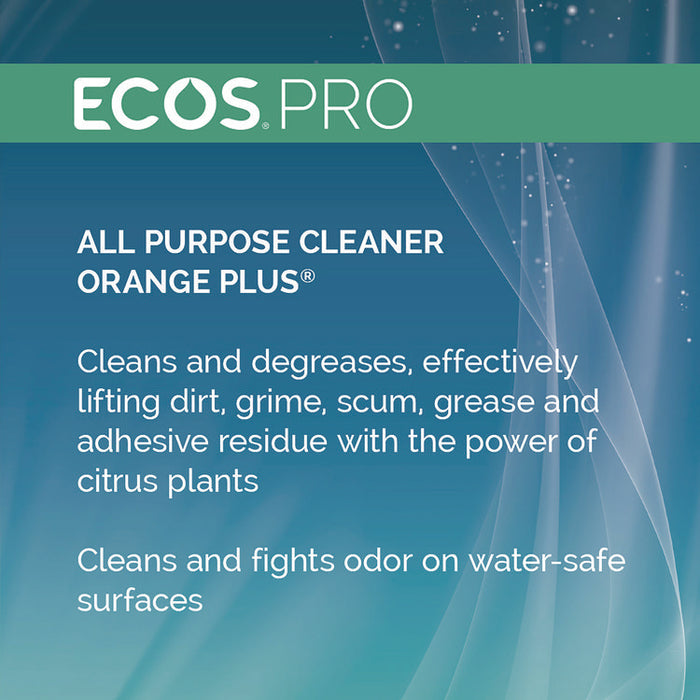 Orange Plus All-Purpose Cleaner and Degreaser, 1 gal Bottle, 4/Carton