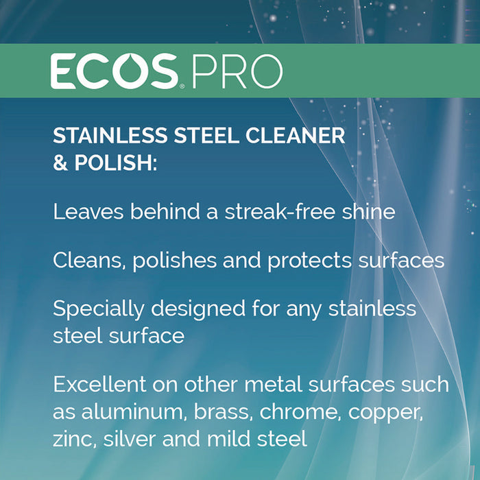 Stainless Steel Cleaner and Polish, 32 oz Spray Bottle, 6/Carton