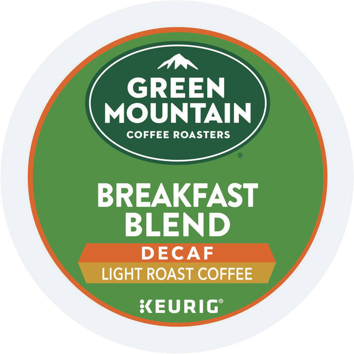 Breakfast Blend Decaf Coffee K-Cups, 96/Carton