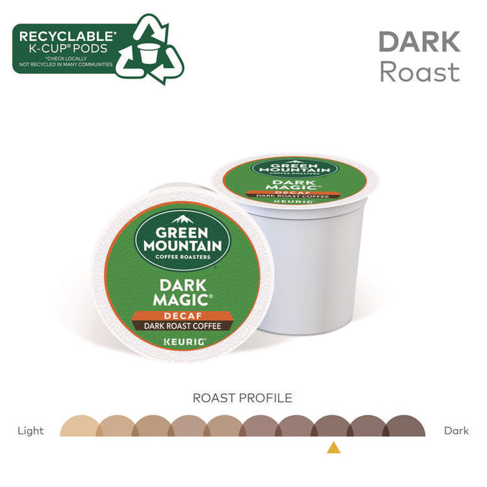 Dark Magic Decaf Extra Bold Coffee K-Cups, 24/Box