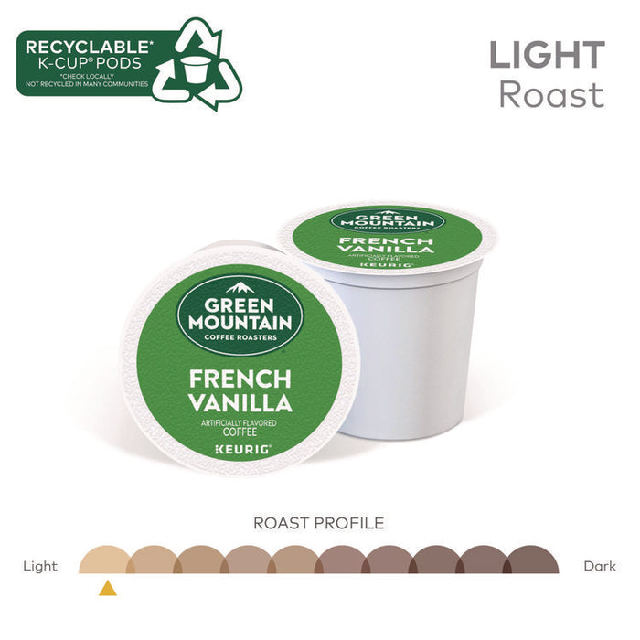 French Vanilla Coffee K-Cup Pods, 24/Box