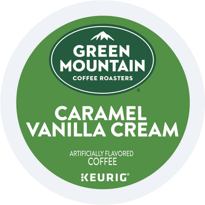 Caramel Vanilla Cream Coffee K-Cups, 24/Box