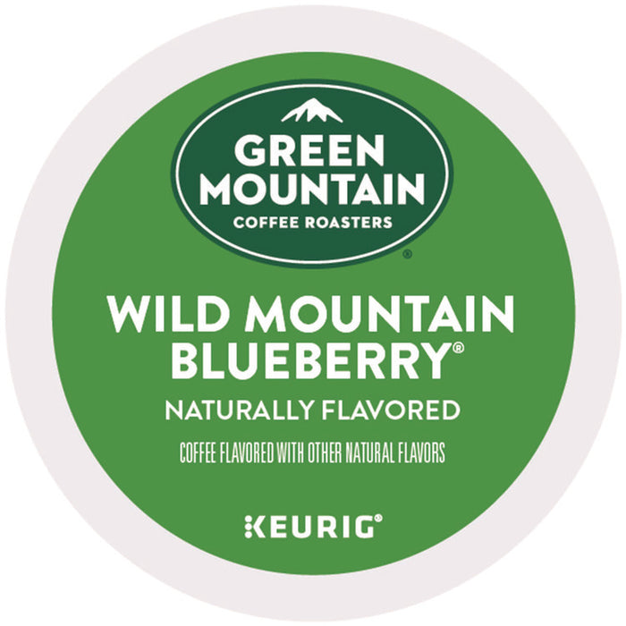 Fair Trade Wild Mountain Blueberry Coffee K-Cups, 24/Box