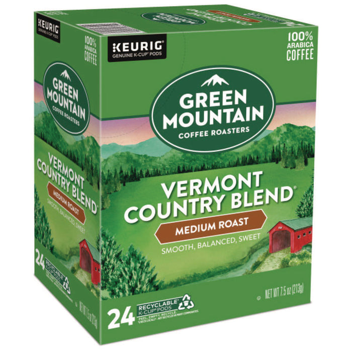 Vermont Country Blend Coffee K-Cups, 24/Box