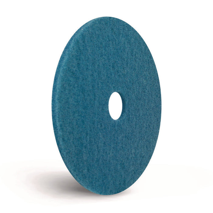 Cleaner Pads, 17", Blue, 5/Carton