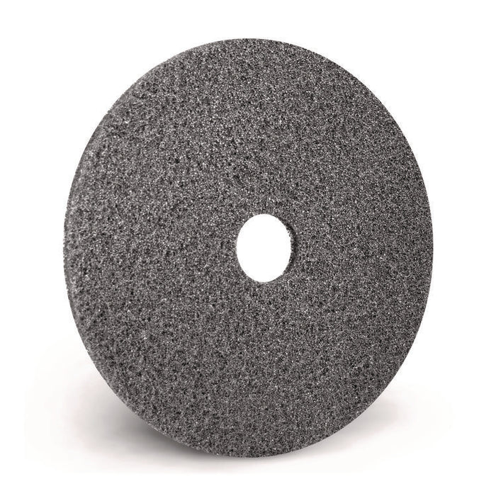 Black Diamond 800 Grit Deep Cleaning Pad, 20" Diameter, Black/Gray, 2/Carton