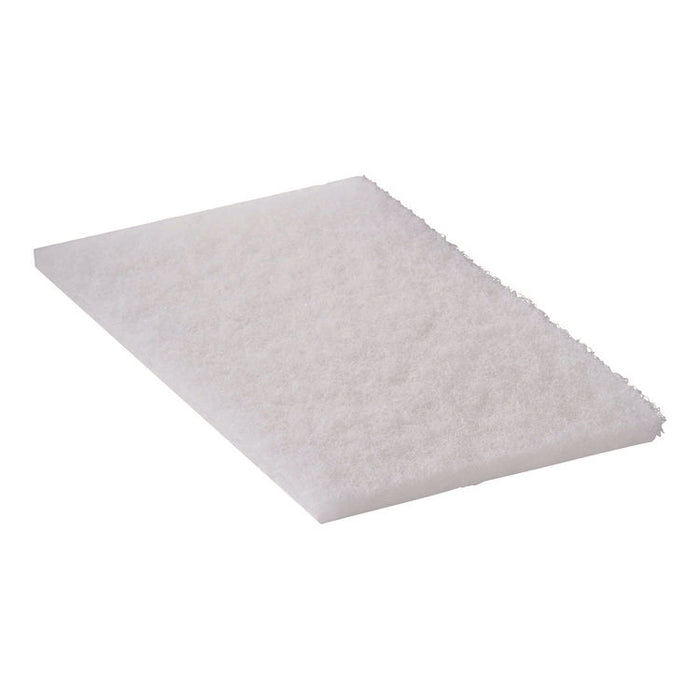 92-98 Light Duty Hand Pad, 6 x 9, White, 20/Carton