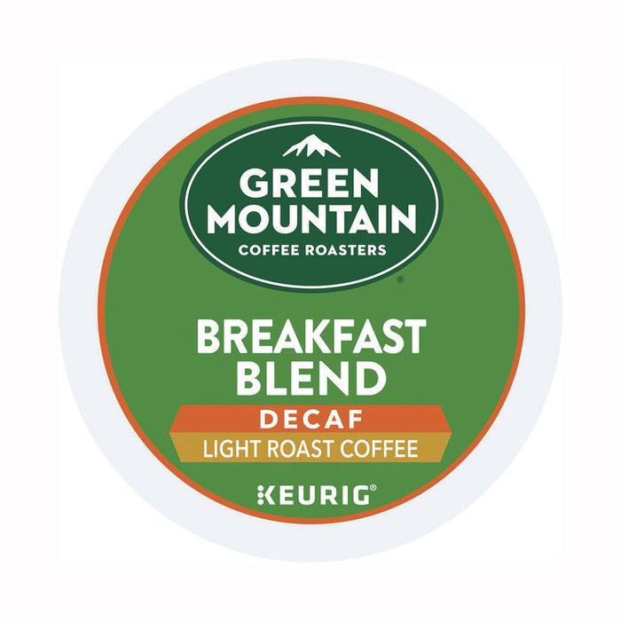 Breakfast Blend Decaf Coffee K-Cups, 48/Box