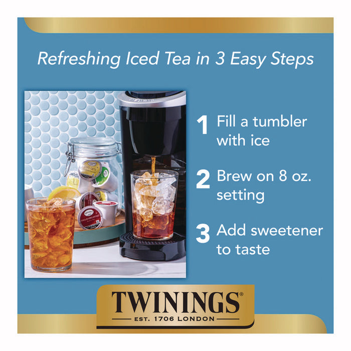 Brew Over Ice K-Cups, Peach, 24/Box