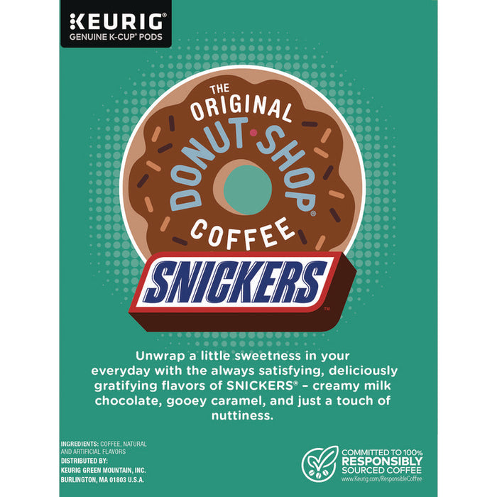 SNICKERS Flavored Coffee K-Cups, 48/Box
