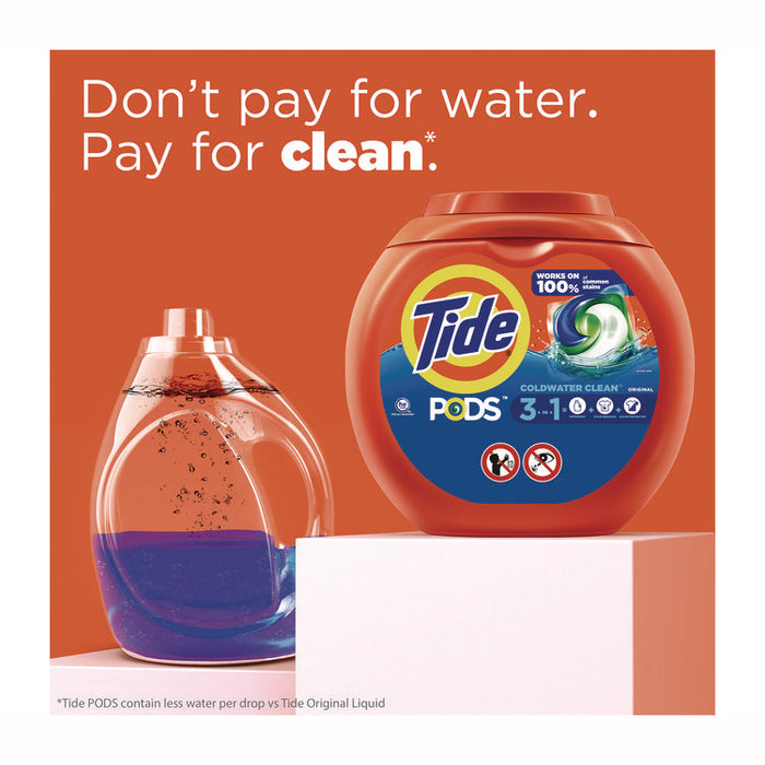 PODS Laundry Detergent, Tide Original Scent, 76 Pods