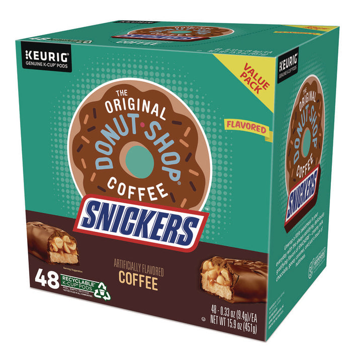 SNICKERS Flavored Coffee K-Cups, 48/Box