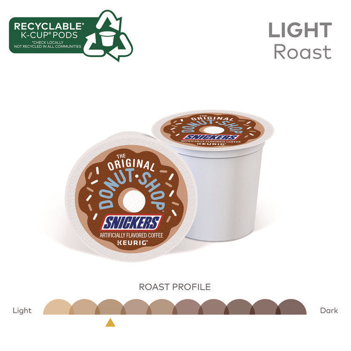 SNICKERS Flavored Coffee K-Cups, 48/Box