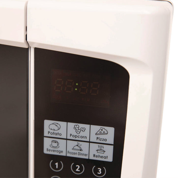 1.4 cu ft Electronic Microwave with Touch Pad, 1,000 W, White