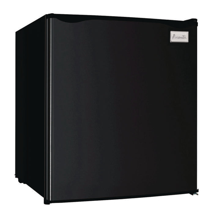 1.6 Cu. Ft. Compact Refrigerator with Chiller Compartment, Black