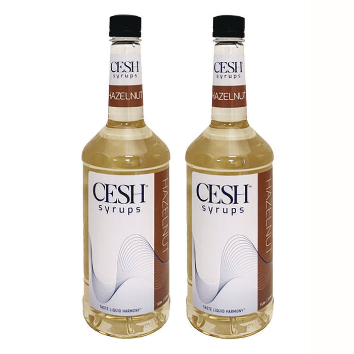 Hazelnut Syrup, 33.81 oz Bottle, 2/Carton