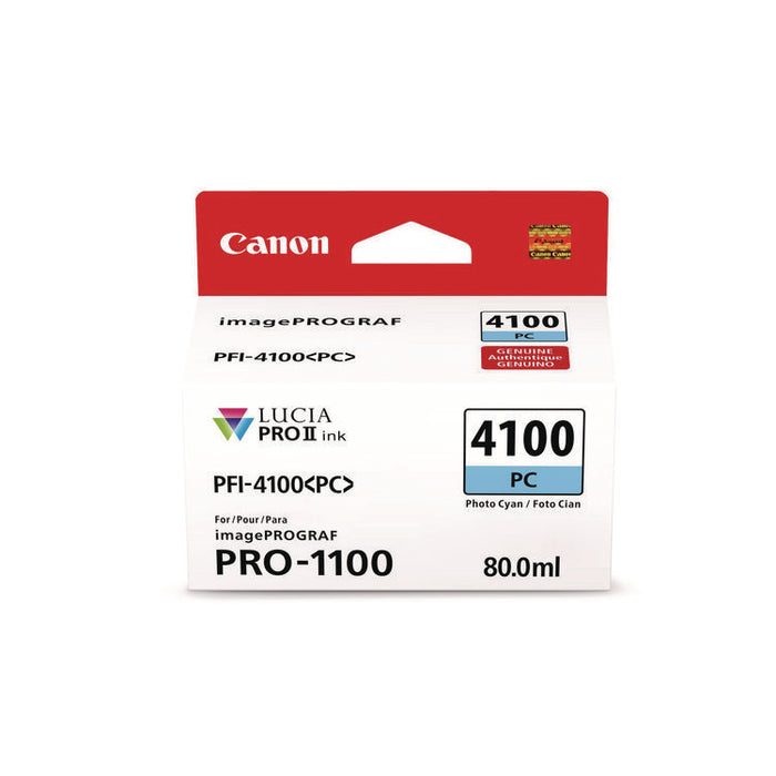6781C002AA (PFI-4100) High-Yield Ink, Photo Cyan