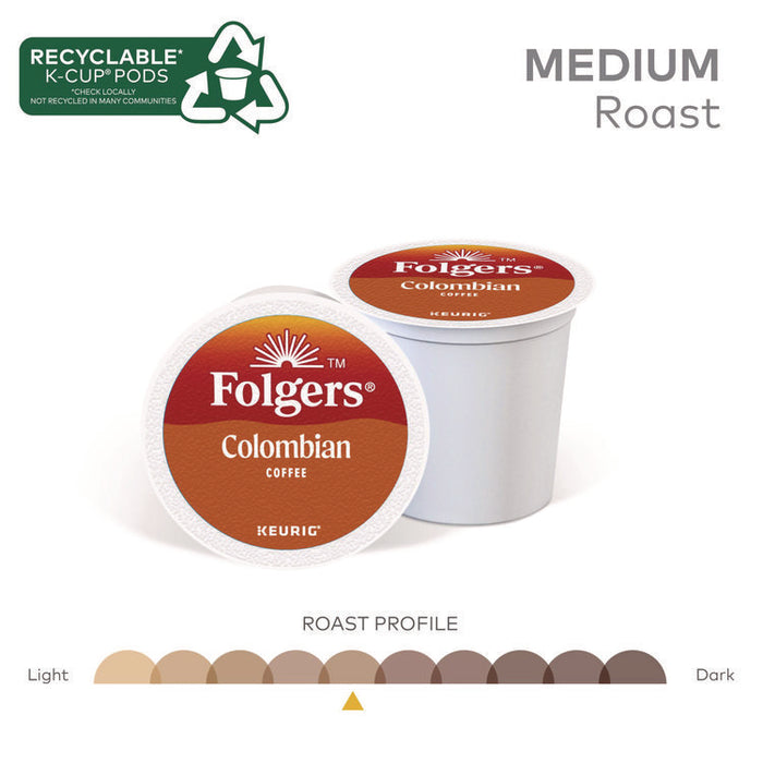 100% Colombian Coffee K-Cups, 24/Box