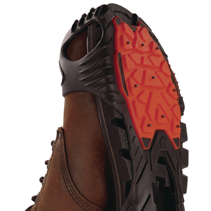 TREX 6306 Ice Traction Cleats, Large, Black, Pair