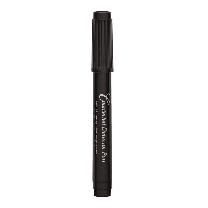 Smart Money Counter Pen for USD,  Includes Coiled Cable and Self-Adhesive Counter Mount, Black
