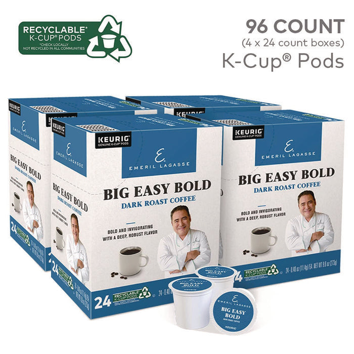 Big Easy Bold Coffee K-Cups, 96/Carton