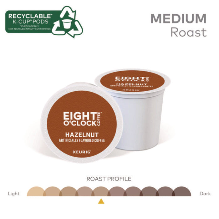 Hazelnut Coffee K-Cups, 24/Box