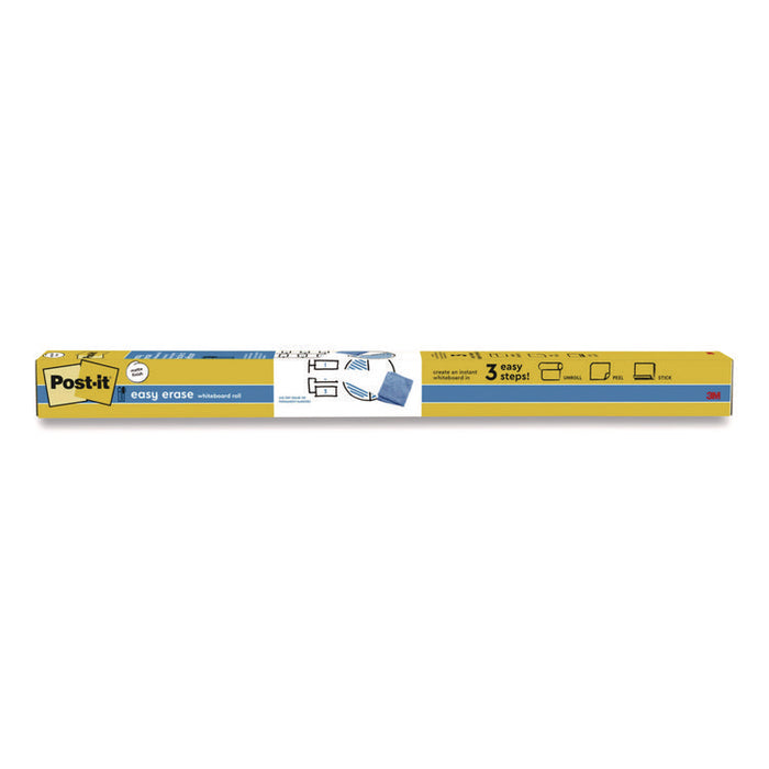Easy Erase Permanent Marker Whiteboard Surface, Laminate Film, 72" x 48", White