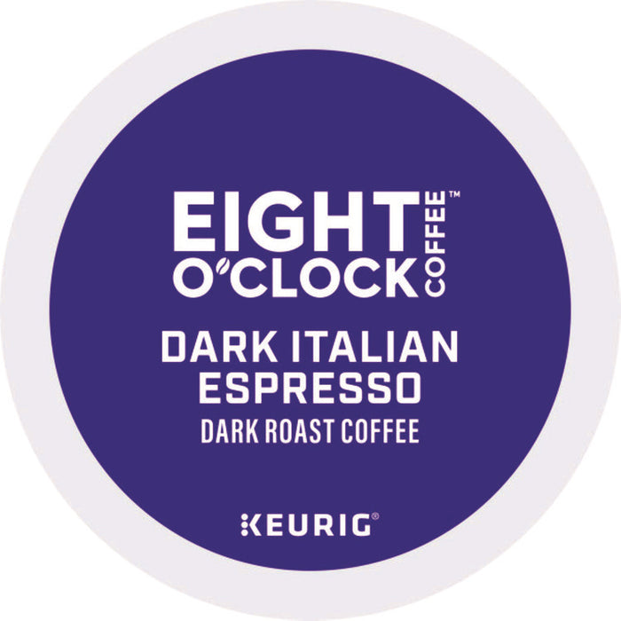 Dark Italian Espresso Coffee K-Cups, 24/Box