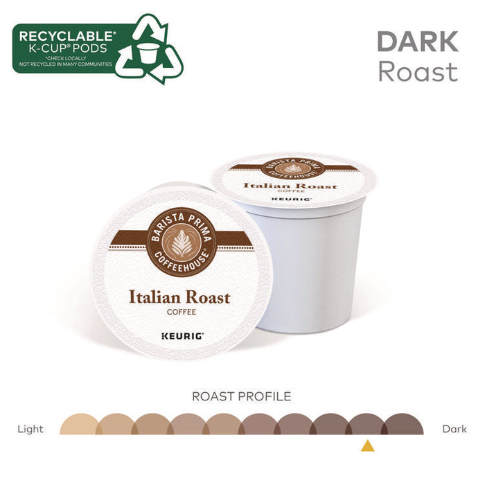 Italian Roast K-Cups Coffee Pack, 24/Box