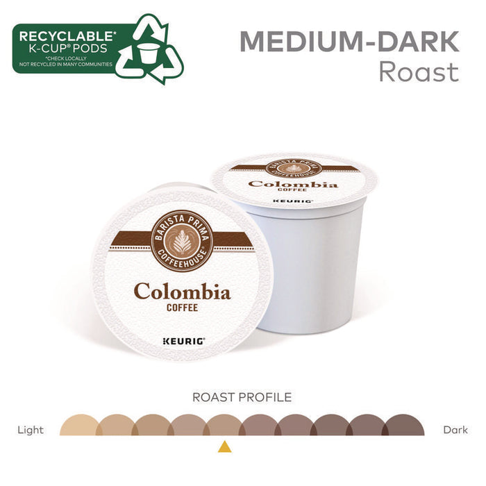Colombia K-Cups Coffee Pack, 24/Box