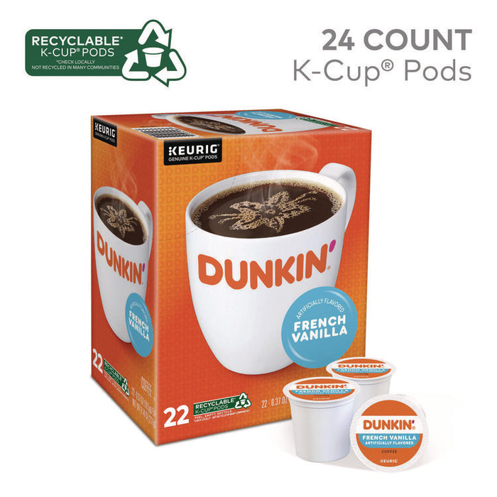 K-Cup Pods, French Vanilla, 22 Pods/Box