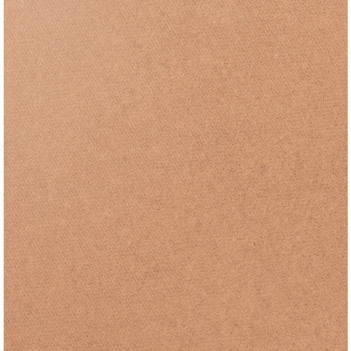 6300 Series Heavy Duty Square Seat Steel Stool, Backless, Supports Up to 500 lb, 23.25" Seat Height, Brown Seat, Gray Base
