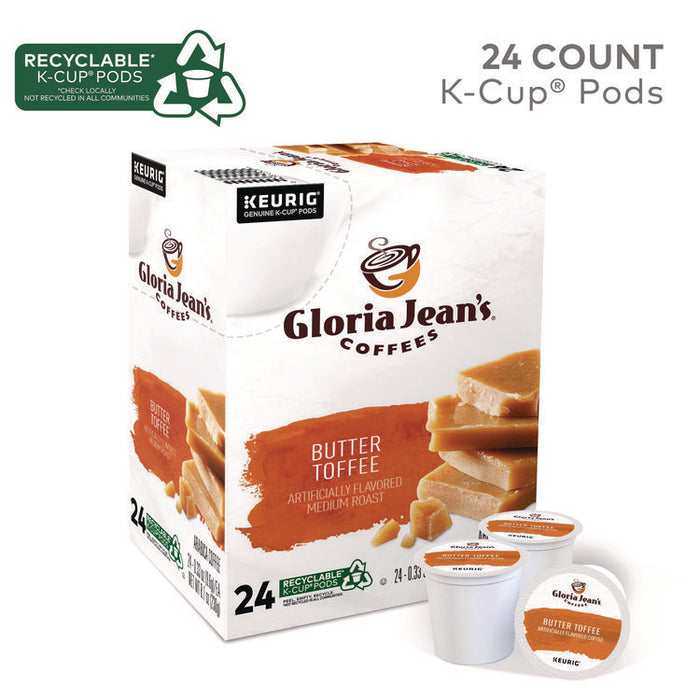 Butter Toffee Coffee K-Cups, 24/Box
