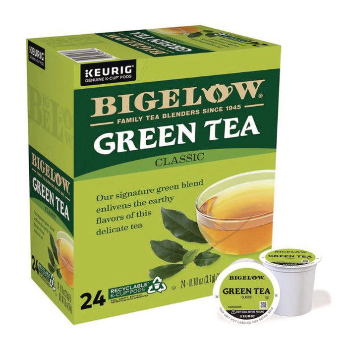 Green Tea K-Cup Pack, 24/Box