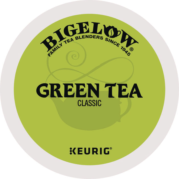 Green Tea K-Cup Pack, 24/Box, 4 Box/Carton