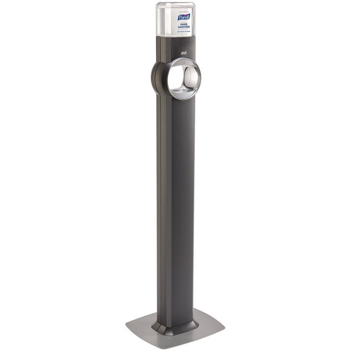 FS8 Floor Stand Dispenser with Energy-on-the-Refill and SMARTLINK Capability, 12.75 x 11.25 x 39, Graphite