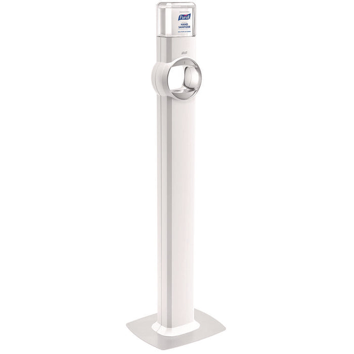FS8 Floor Stand Dispenser with Energy-on-the-Refill and SMARTLINK Capability, 12.75 x 11.25 x 39, White