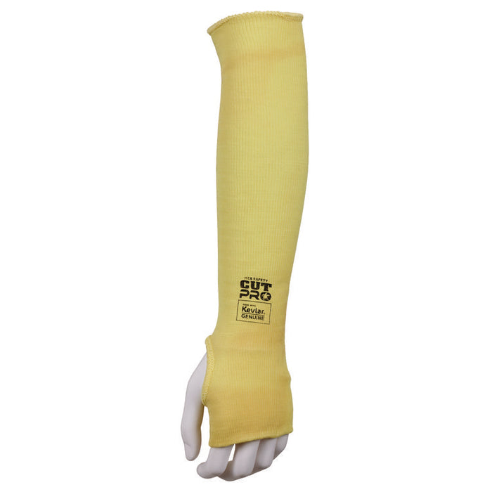 Economy Series DuPont Kevlar Fiber Sleeve, One Size Fits Most, Yellow