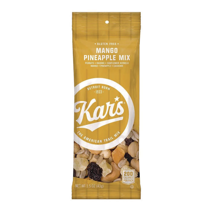 Trail Mix Variety Pack, Mango Pineapple/Sweet 'N Spicy/Yogurt Apple Nut, 24 Packets/Box