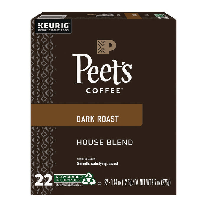 House Blend Coffee K-Cups, 22/Box