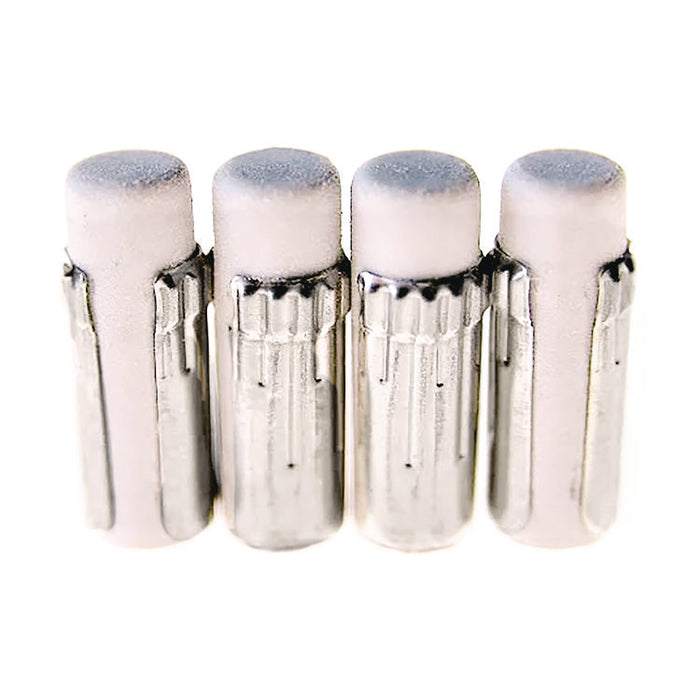 Eraser Refills for Sharp Kerry/EnerGize-X/Wow Pencil/Gizmo/Cushi/Hot Shots/Technica-X, White, 4/Tube, 3 Tubes/Pack