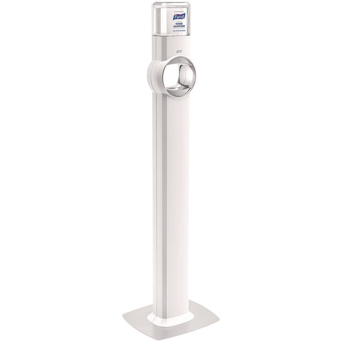 FS6 Touch-Free Floor Stand Dispenser, 1,200 mL, 12.5 x 11.3 x 38.5, White