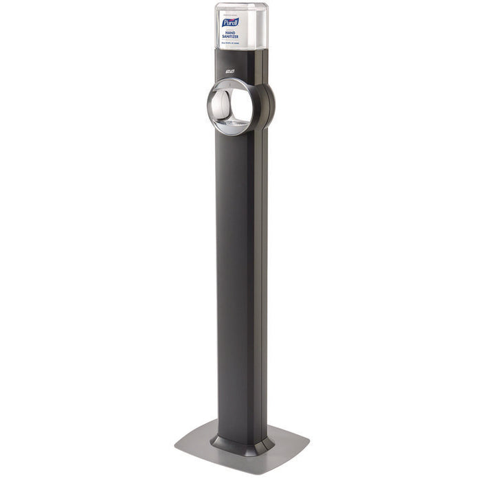 FS6 Touch-Free Floor Stand Dispenser, 1,200 mL, 12.5 x 11.3 x 38.5, Graphite