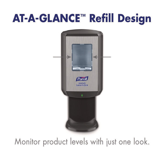 CS8 Hand Sanitizer Dispenser, 1,200 mL, 5.79 x 3.93 x 15.64, Graphite