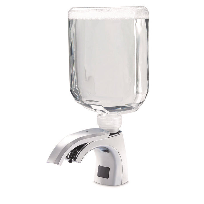 CXR REDIFOAM Dispensing Fixture, 1,000 mL, 11.5 x 13.11 x 7.99, Chrome